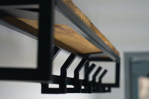Kleidergarderobe Industrie Design Stahl Industrial Steelbutze